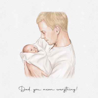 Hand-Drawn Mother’s Day Portrait