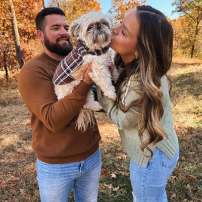 Family With Pet Portrait