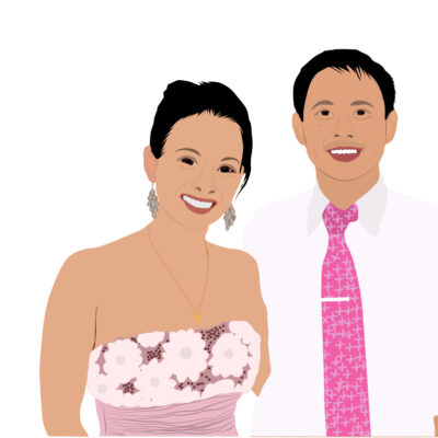 Wedding Photo Illustration