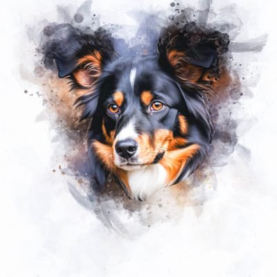 Watercolor Pet Portrait